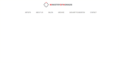 Desktop Screenshot of ministryofnomads.com